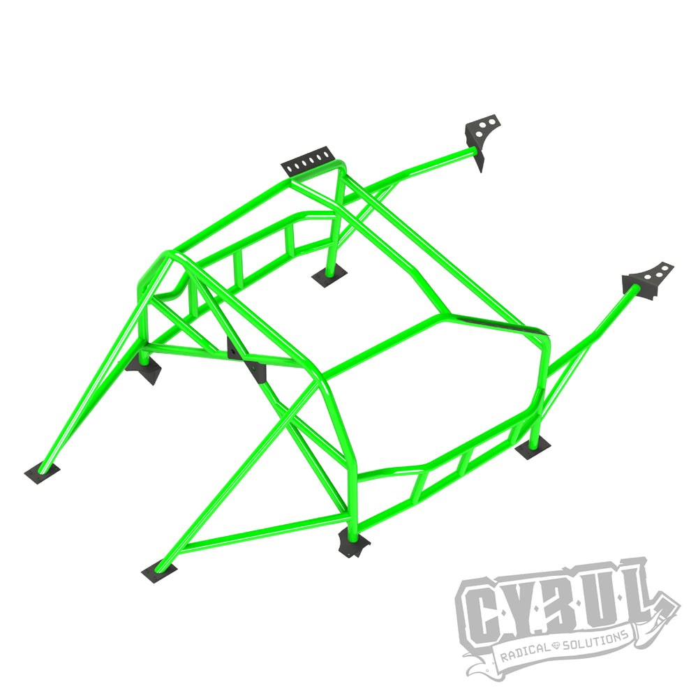 Roll Bar Multipunto da Saldare Cybul V3 Nascar per BMW E36 Coupé