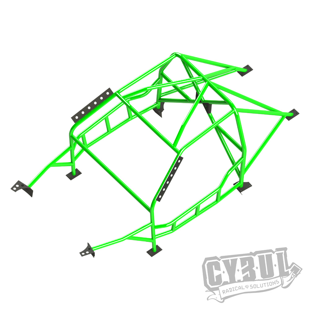 Roll Bar Multipunto da Saldare Cybul V4 Nascar per BMW E36 Compact