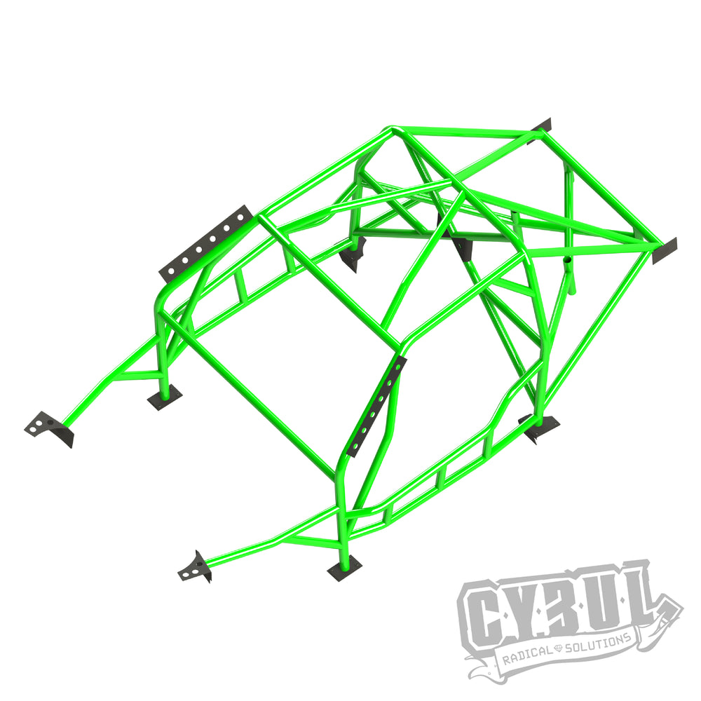 Roll Bar Multipunto da Saldare Cybul V6 Nascar per BMW E36 Berlina