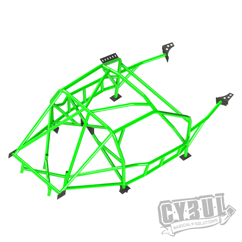 Roll Bar Multipunto da Saldare Cybul V6 Nascar per BMW E36 Berlina