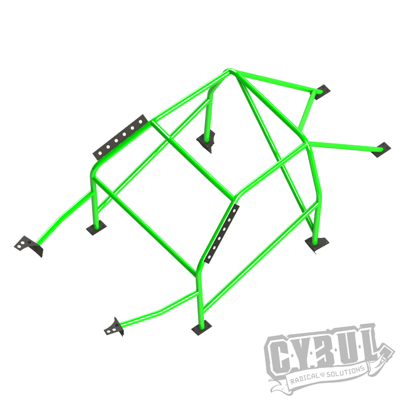 Carica immagine in Galleria Viewer, Roll Bar Multipunto da Saldare Cybul V1 per BMW E36 Compact
