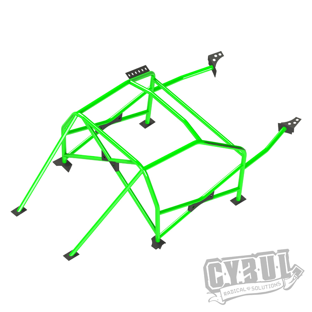 Roll Bar Multipunto da Saldare Cybul V2 per BMW E36 Coupé