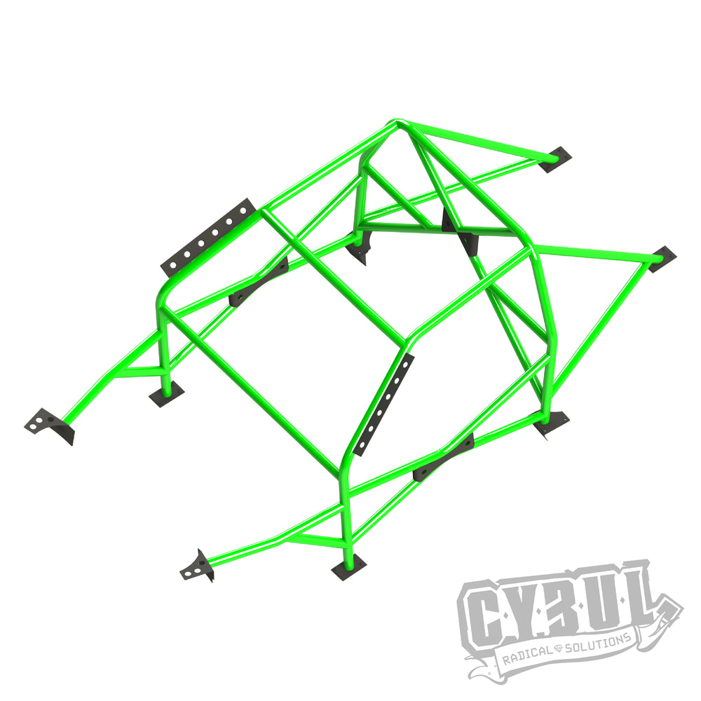 Roll Bar Multipunto da Saldare Cybul V3 per BMW E36 Compact