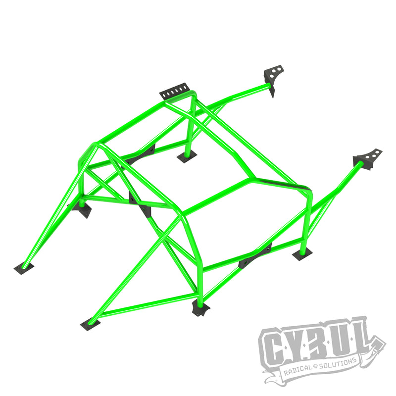 Carica immagine in Galleria Viewer, Roll Bar Multipunto da Saldare Cybul V3 per BMW E36 Coupé
