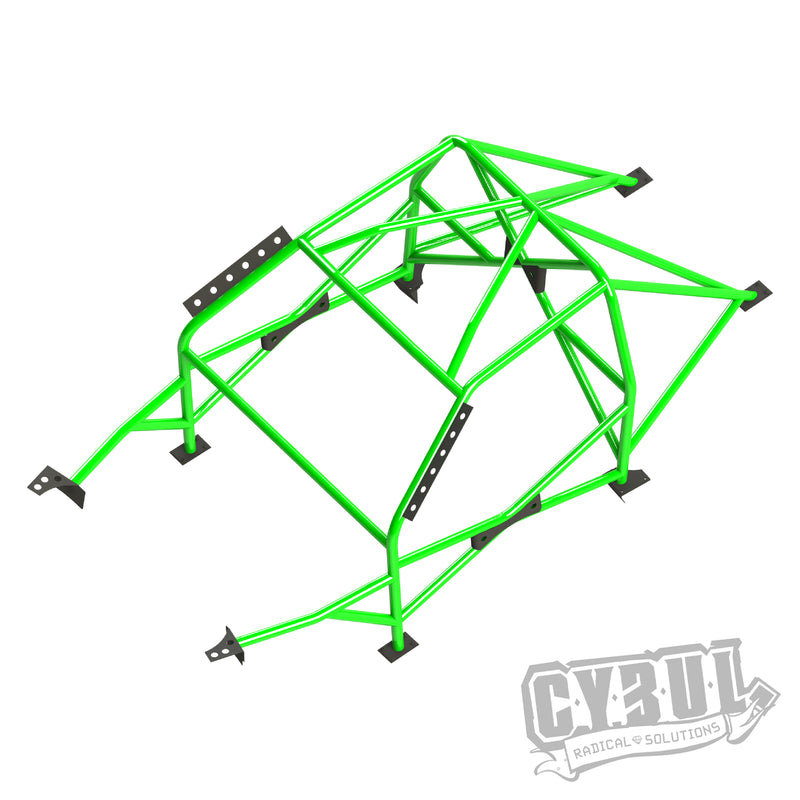 Carica immagine in Galleria Viewer, Roll Bar Multipunto da Saldare Cybul V4 per BMW E36 Coupé

