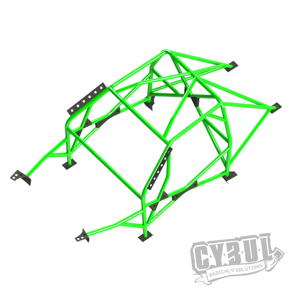 Roll Bar Multipunto da Saldare Cybul V5 per BMW E36 Berlina
