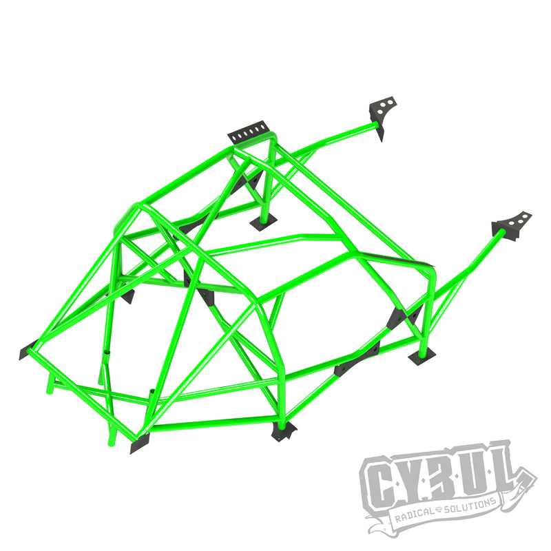 Carica immagine in Galleria Viewer, Roll Bar Multipunto da Saldare Cybul V6 per BMW E36 Compact
