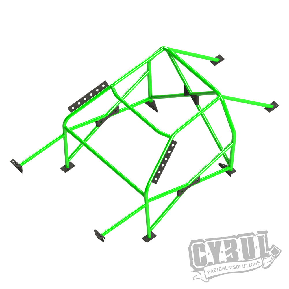 Roll Bar Multipunto da Saldare Cybul V2 per BMW E46 Compact