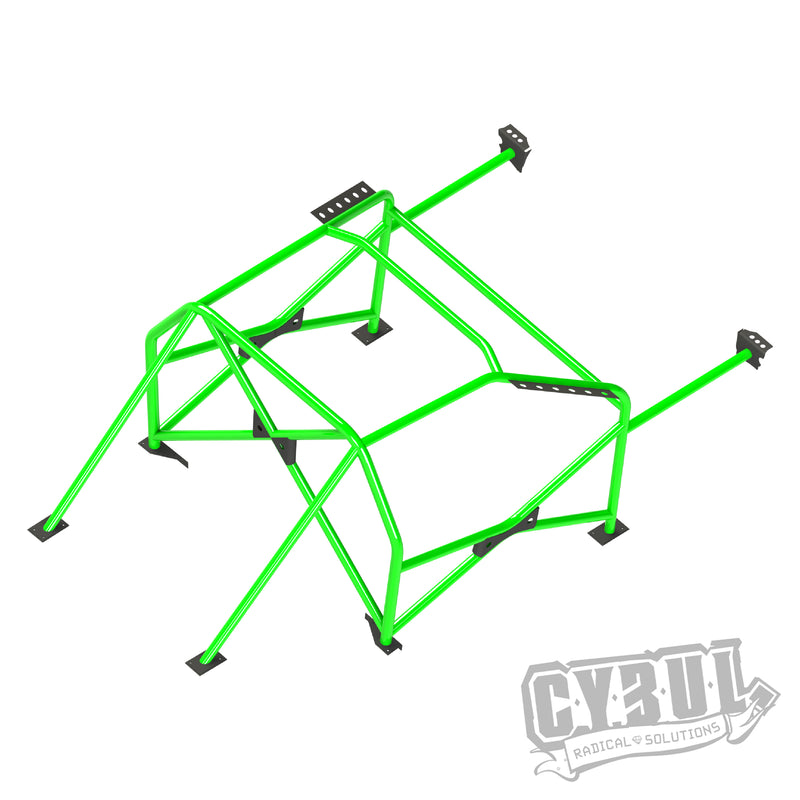 Carica immagine in Galleria Viewer, Roll Bar Multipunto da Saldare Cybul V2 per BMW E46 Berlina
