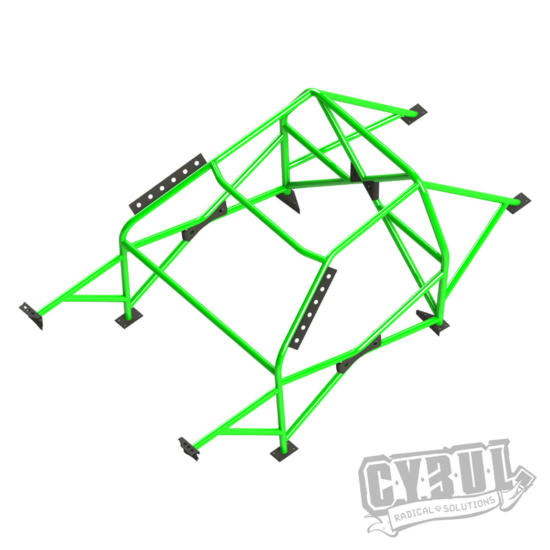 Carica immagine in Galleria Viewer, Roll Bar Multipunto da Saldare Cybul V3 per BMW E46 Coupé
