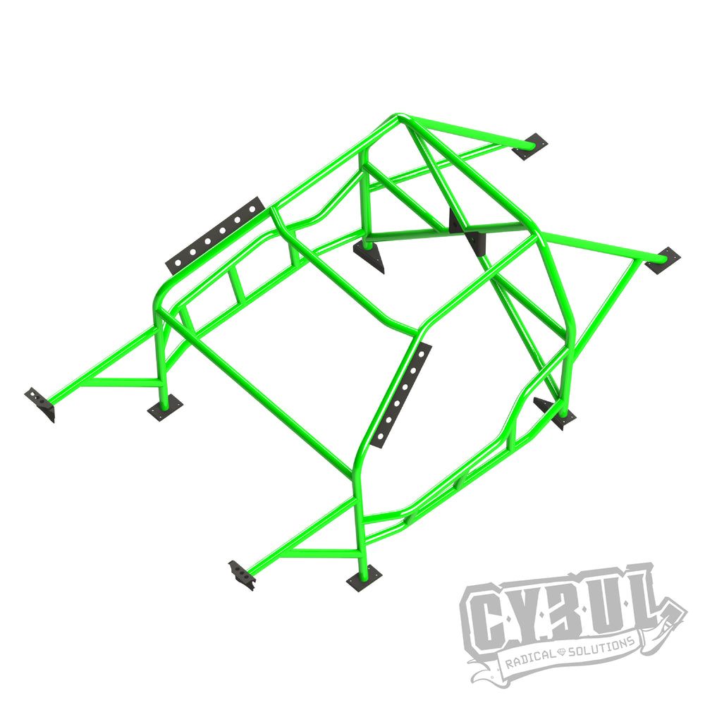 Roll Bar Multipunto da Saldare Cybul V3 Nascar per BMW E46 Coupé