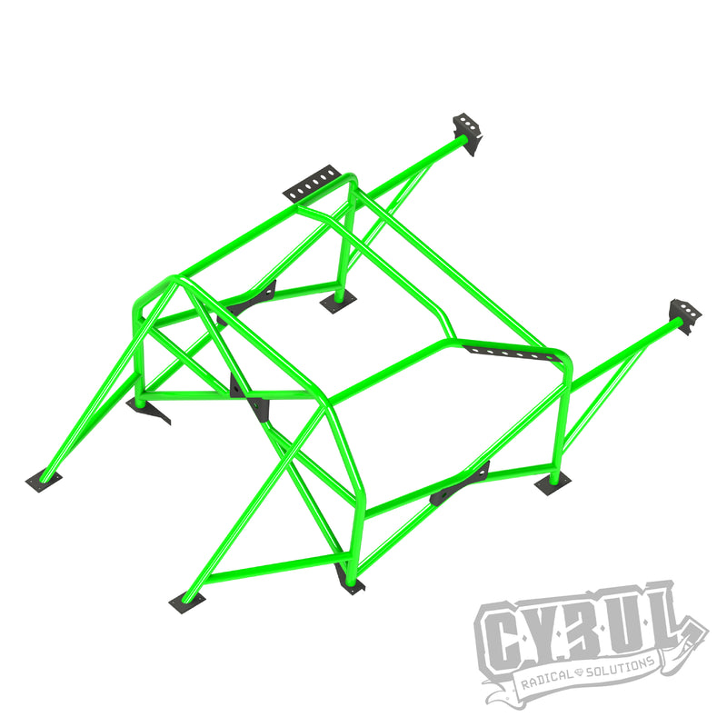 Carica immagine in Galleria Viewer, Roll Bar Multipunto da Saldare Cybul V3 per BMW E46 Compact
