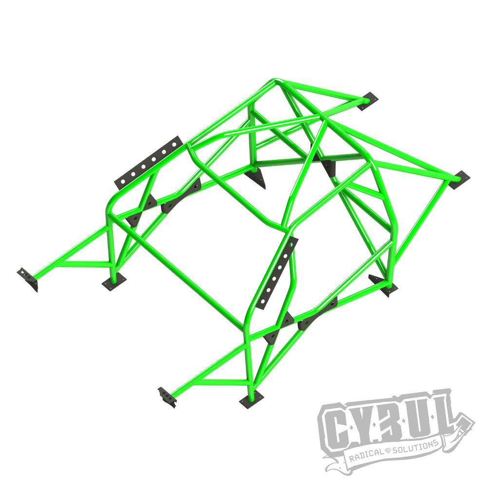 Roll Bar Multipunto da Saldare Cybul V5 per BMW E46 Coupé