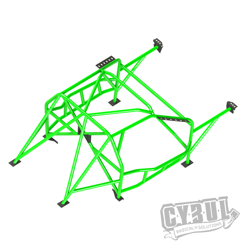 Roll Bar Multipunto da Saldare Cybul V5 Nascar per BMW E46 Compact