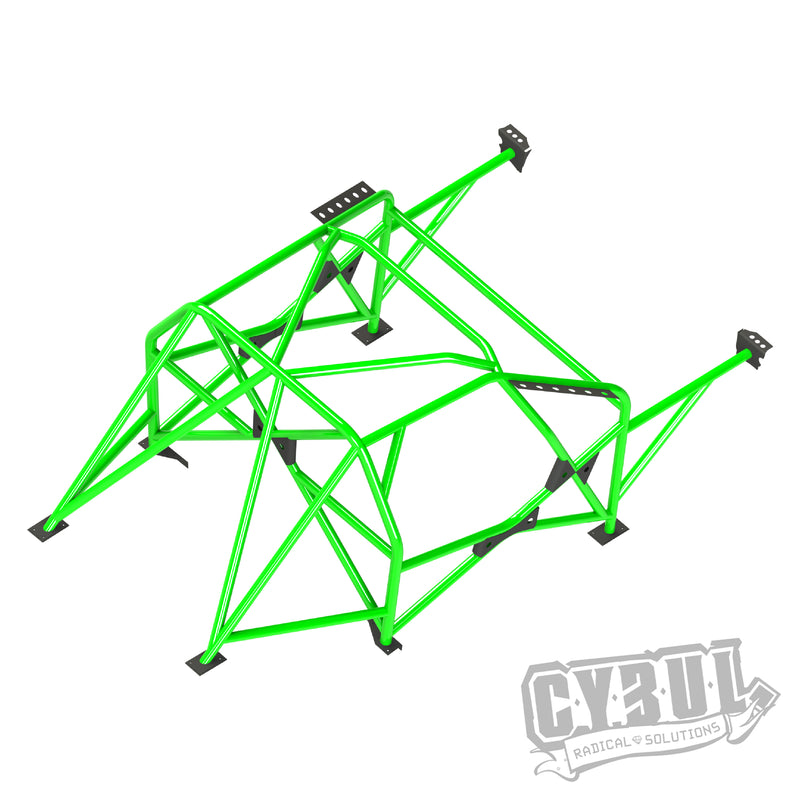 Carica immagine in Galleria Viewer, Roll Bar Multipunto da Saldare Cybul V5 per BMW E46 Compact
