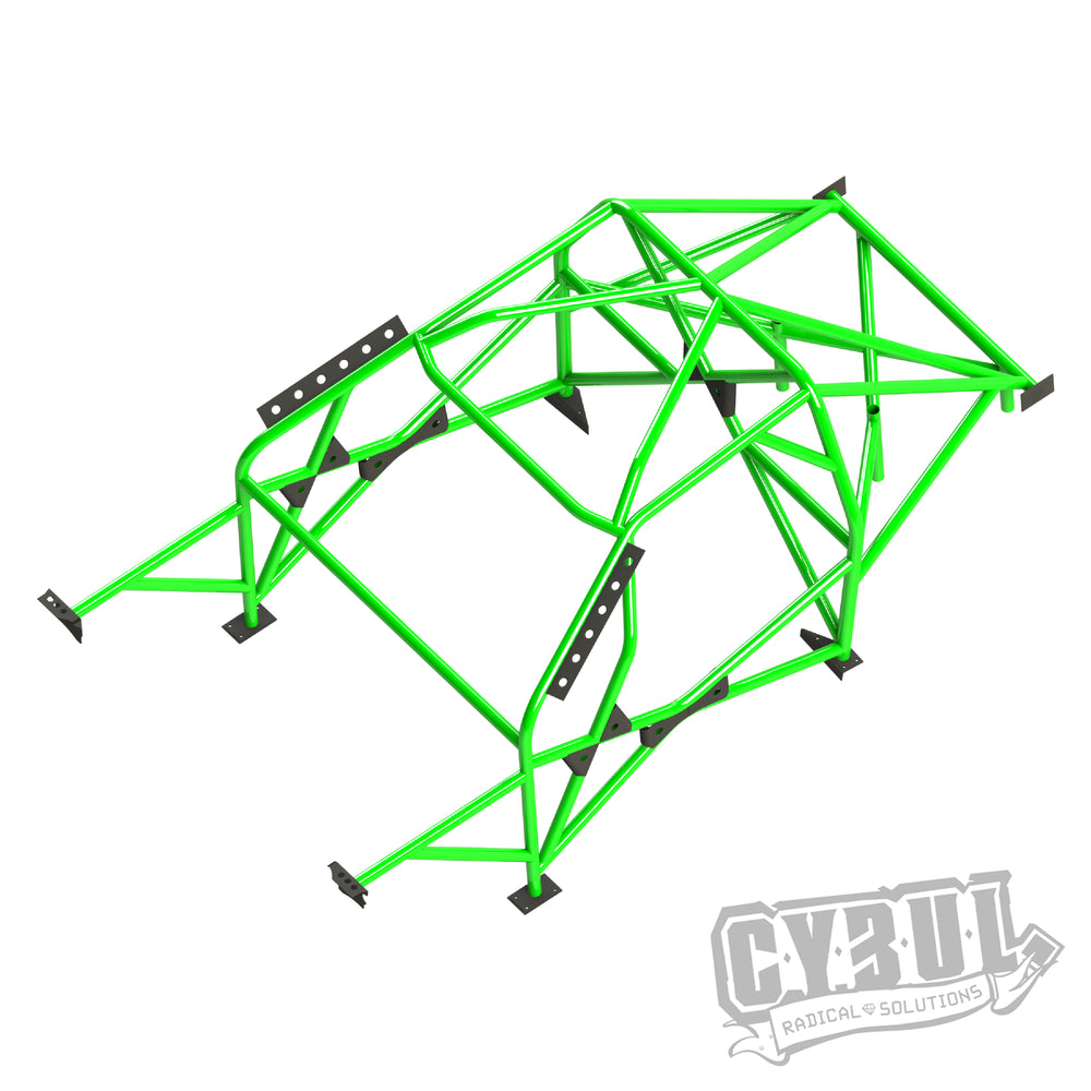 Roll Bar Multipunto da Saldare Cybul V6 per BMW E46 Compact