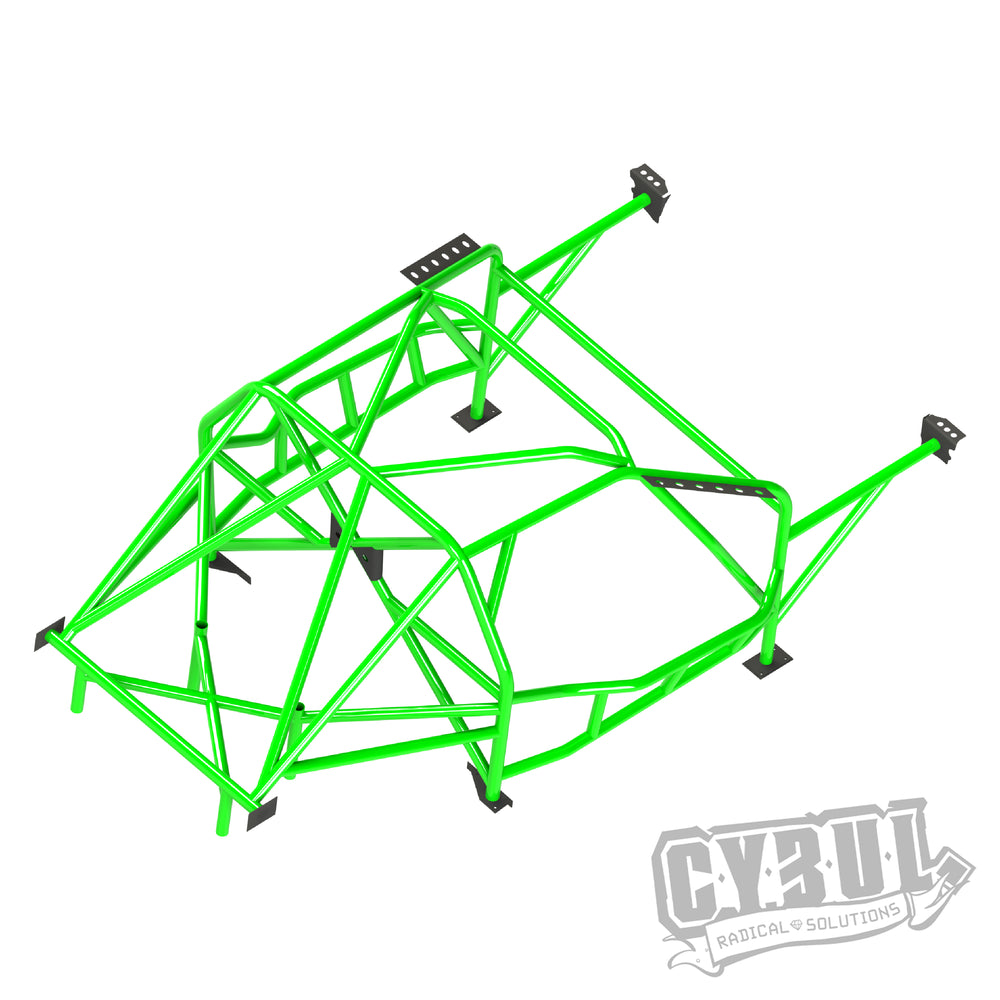 Roll Bar Multipunto da Saldare Cybul V6 Nascar per BMW E46 Berlina
