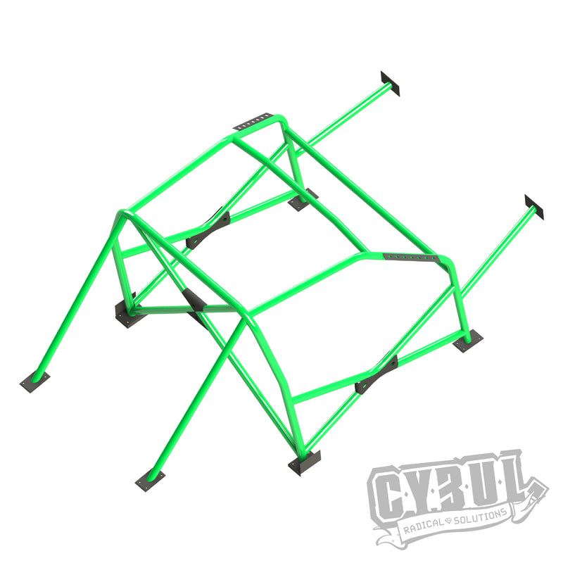Carica immagine in Galleria Viewer, Roll Bar Multipunto da Saldare Cybul V2 per BMW Serie 1 E81 (3 Porte)
