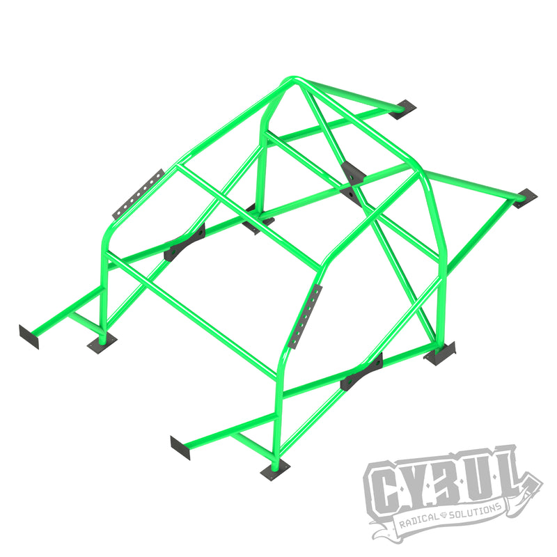 Carica immagine in Galleria Viewer, Roll Bar Multipunto da Saldare Cybul V3 per BMW Serie 1 E81 (3 Porte)
