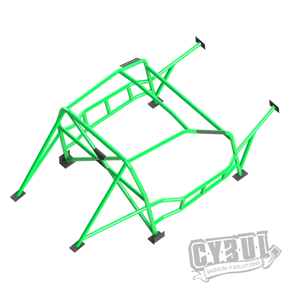Roll Bar Multipunto da Saldare Cybul V3 Nascar per BMW Serie 1 E87 (5 Porte)