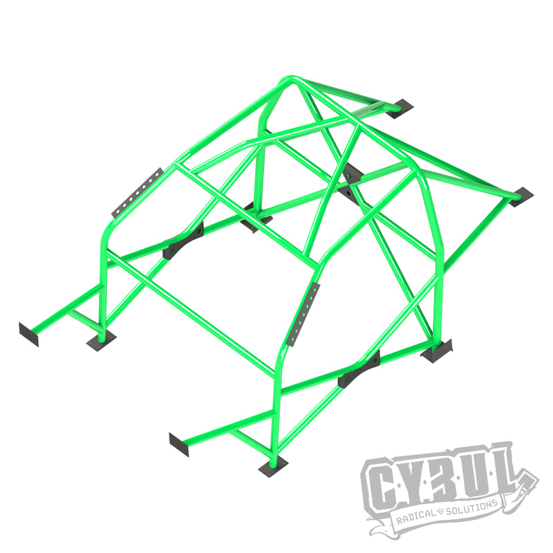 Carica immagine in Galleria Viewer, Roll Bar Multipunto da Saldare Cybul V4 per BMW Serie 1 E87 (5 Porte)
