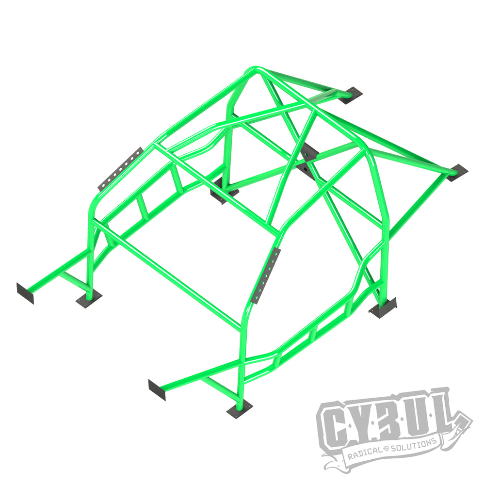 Roll Bar Multipunto da Saldare Cybul V4 Nascar per BMW Serie 1 E87 (5 Porte)