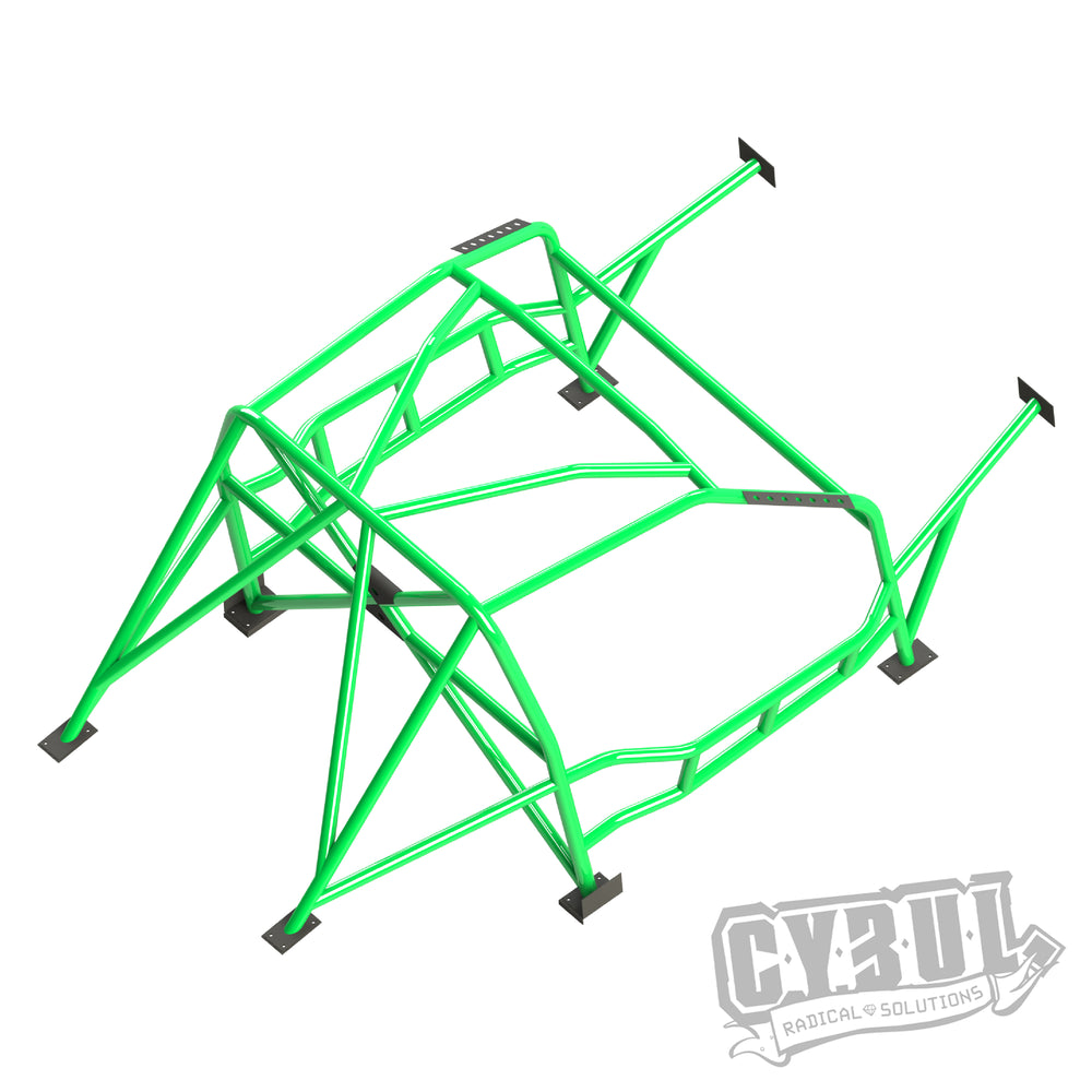 Roll Bar Multipunto da Saldare Cybul V4 Nascar per BMW Serie 1 E82 (Coupé)