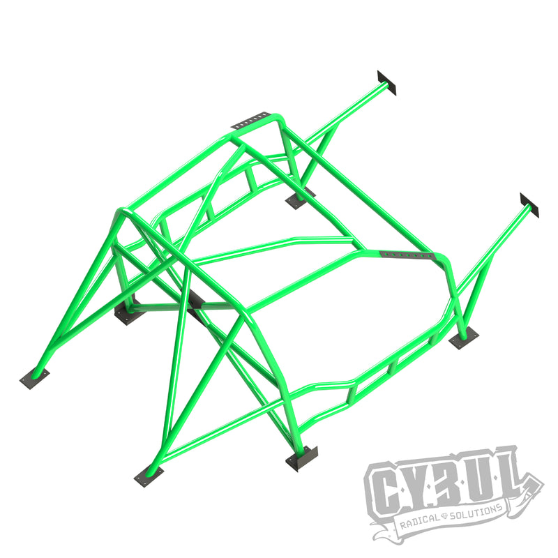 Carica immagine in Galleria Viewer, Roll Bar Multipunto da Saldare Cybul V4 Nascar per BMW Serie 1 E82 (Coupé)

