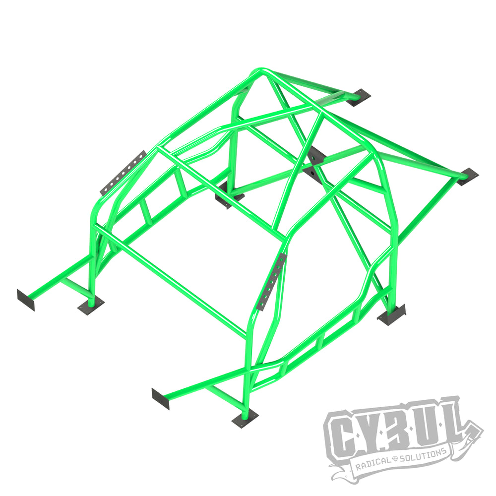 Roll Bar Multipunto da Saldare Cybul V5 Nascar per BMW Serie 1 E87 (5 Porte)