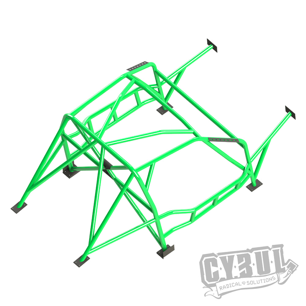 Roll Bar Multipunto da Saldare Cybul V5 Nascar per BMW Serie 1 E81 (3 Porte)