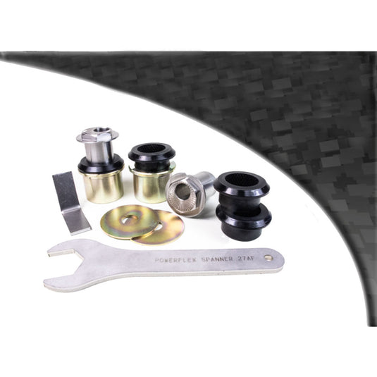 Boccola Powerflex Black Series cuscinetto esteriore dell'assale superiore posteriore regolabile VAG (2 pezzi)