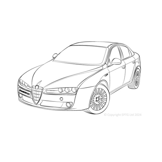 Boccole Powerflex Alfa Romeo 159 (2005-2011)