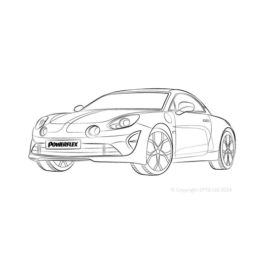 Silent block Powerflex Alpine A110 (2017-)