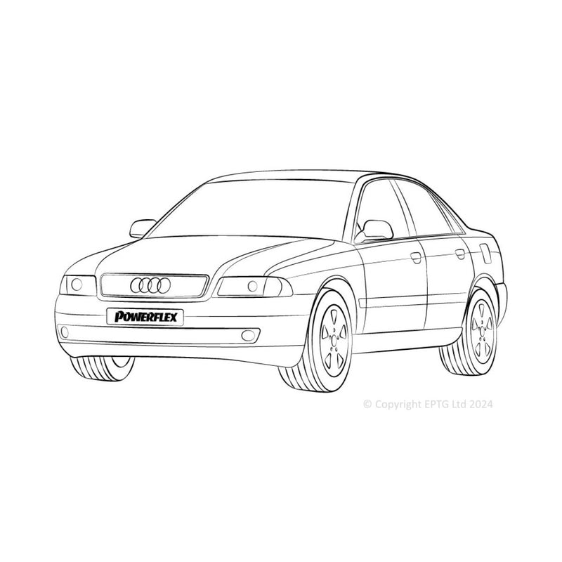 Carica immagine in Galleria Viewer, Silent block Powerflex Audi A4 Quattro (1995-2001)
