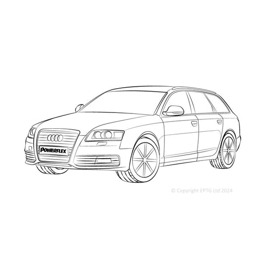 Silent block Powerflex Audi A6 / S6 / RS6 C6 (2004-2011)