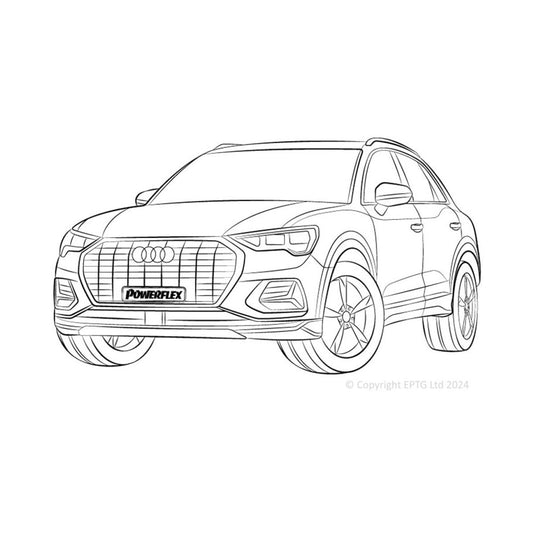 Silent block Powerflex Audi Q3 F3