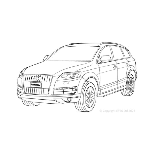 Schema boccole Powerflex Audi Q7 4L (2005-2015)