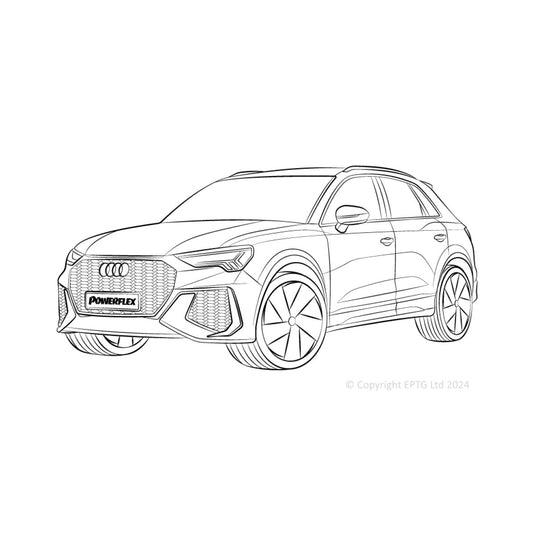 Silent block Powerflex Audi RSQ3 F3