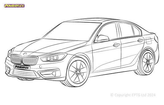 Silent block Powerflex BMW Serie 1 F52 Berlina (2017 -)