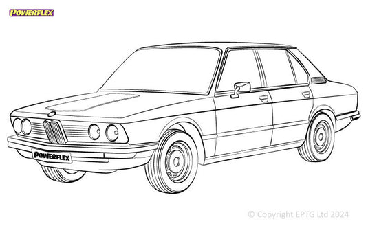 Silent block Powerflex BMW Serie 5 E12 (1972-1981)