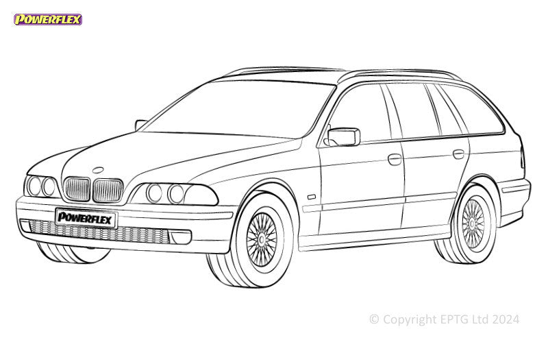 Carica immagine in Galleria Viewer, Silent block Powerflex BMW Serie 5 E39 520 to 530 Touring
