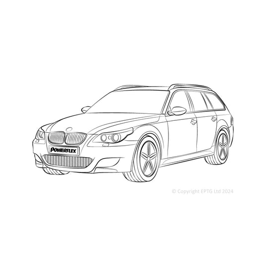 Silent block Powerflex BMW Serie 5 E61 Touring (2003-2010)