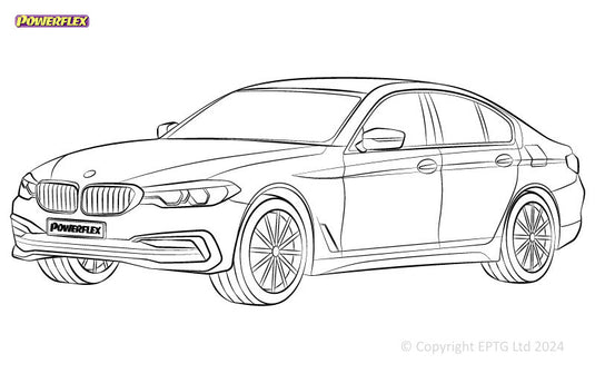 Silent block Powerflex BMW Serie 5 G30, G31 XDrive (2016-)