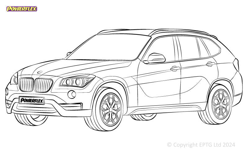 Carica immagine in Galleria Viewer, Silent block Powerflex BMW X1 E84 sDrive (2008-2015)
