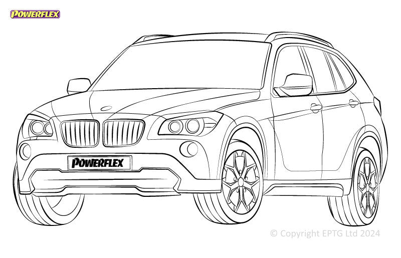 Carica immagine in Galleria Viewer, Silent block Powerflex BMW X1 E84 xDrive (2008-2015)
