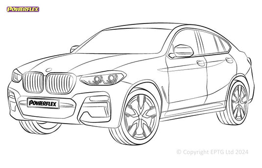 Silent block Powerflex BMW X4 G02 (2018-)