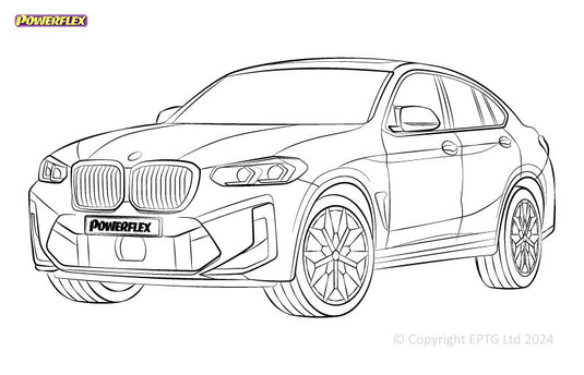 Silent block Powerflex BMW X4 M F98 (2019-)