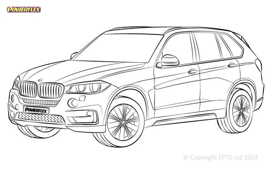 Silent block Powerflex BMW X5 F15 (2013-2018)
