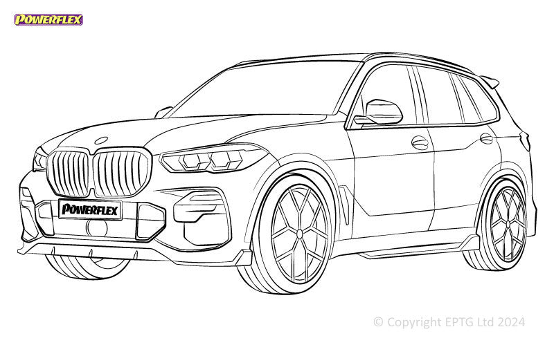 Carica immagine in Galleria Viewer, Silent block Powerflex BMW X5 G05 (2018-)
