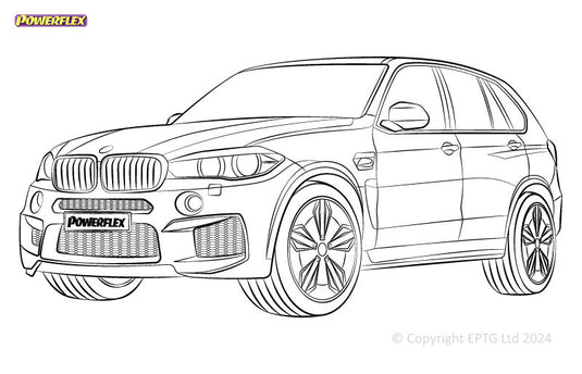 Silent block Powerflex BMW X5 M F85 (2013-2018)